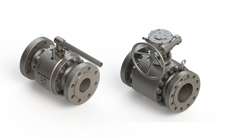 Válvula Esfera Tripartida - Montagem Trunnion - CL 600 - Passagem Plena